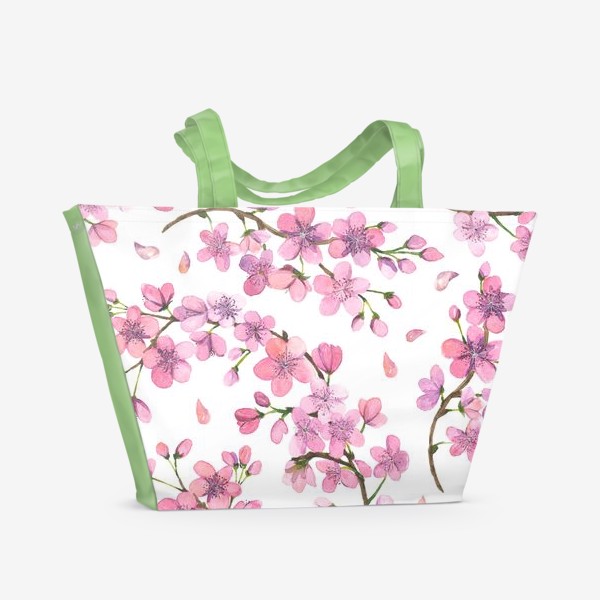 Пляжная сумка «Сакура sacura»