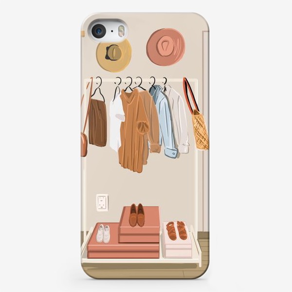 Чехол iPhone «Яркий гардероб.»