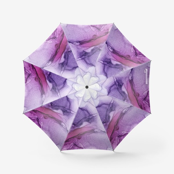 Зонт &laquo;стильный принт абстракция цветы&raquo;