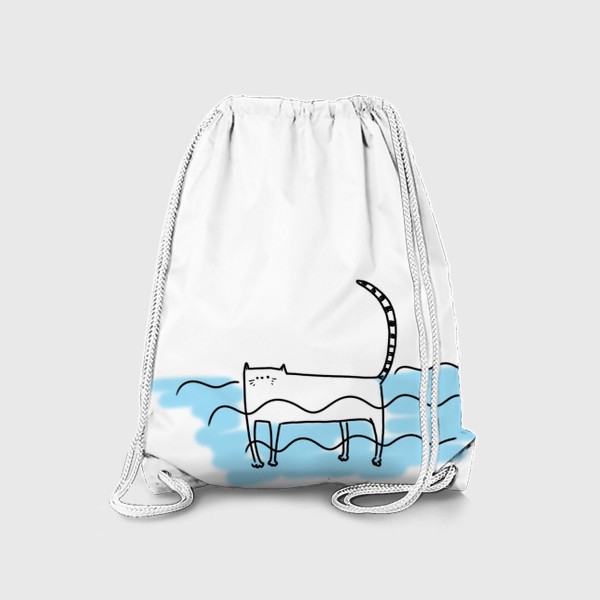 Рюкзак «Морской котик. Котик в море. Летнее»