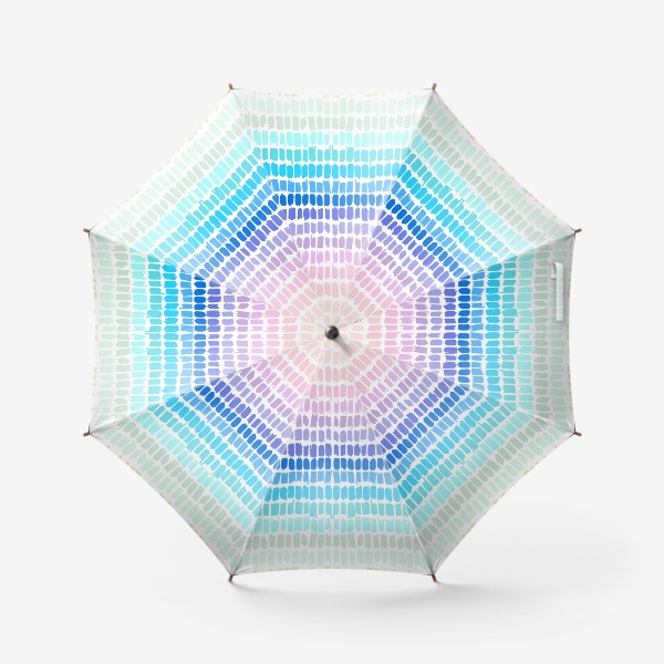 Зонт «Абстрактные минималистичные мазки градиент»