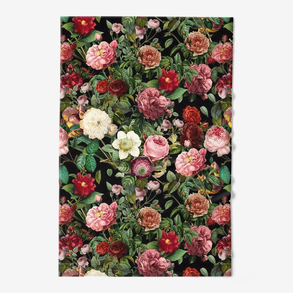 Полотенце «Паттерн из летних цветов»