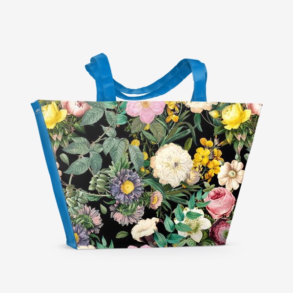 Пляжная сумка «Летние цветы - летнее настроение»