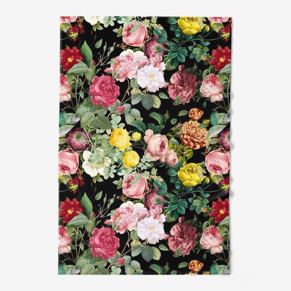 Полотенце «Паттерн цветочная фантазия»
