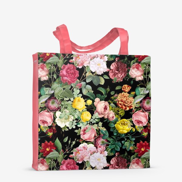 Сумка-шоппер «Паттерн цветочная фантазия»