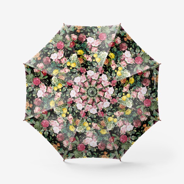 Зонт «Паттерн цветочная фантазия»