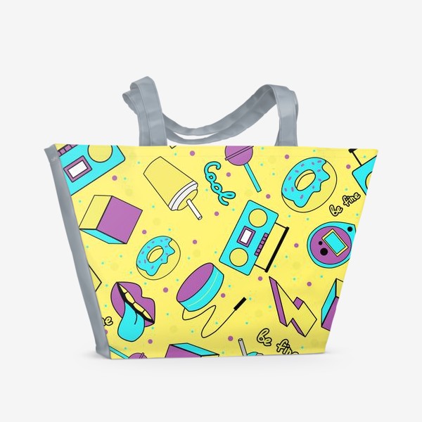 Пляжная сумка «веселые 90е»