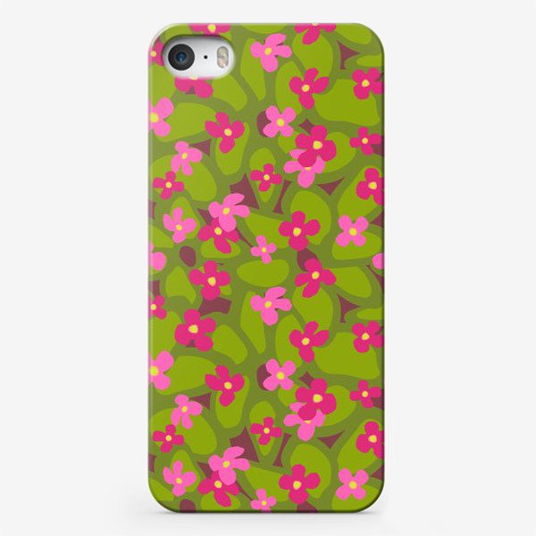Чехол iPhone « Цветочная поляна»