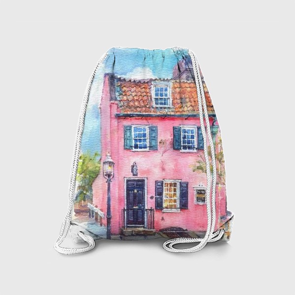 Рюкзак «Розовый дом »