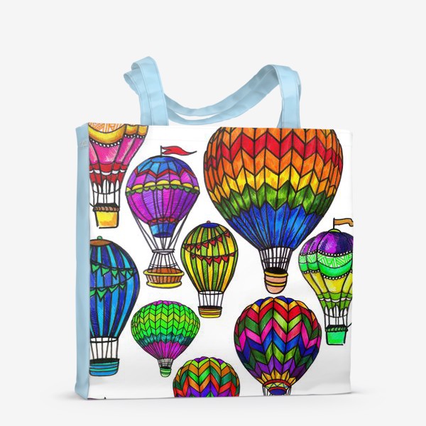 Сумка-шоппер «воздушные шары»