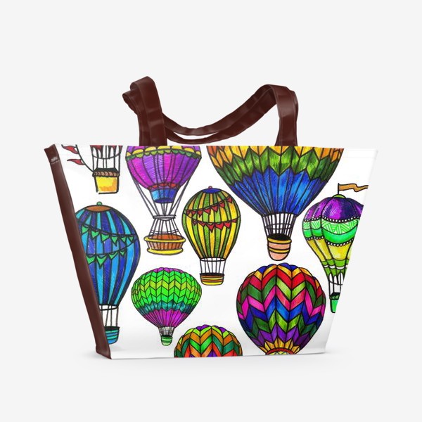 Пляжная сумка «воздушные шары»