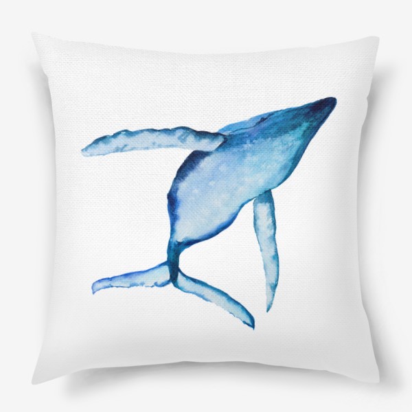 Подушка «Синий Кит. Blue Whale»