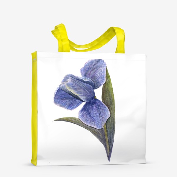 Сумка-шоппер «Синий тюльпан»