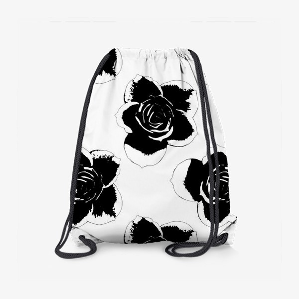 Рюкзак «Черные розы»