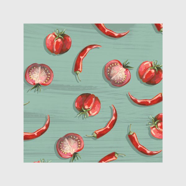 Скатерть «Красные томаты»