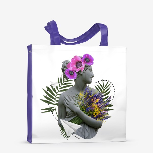 Сумка-шоппер «Цветы для девушки »