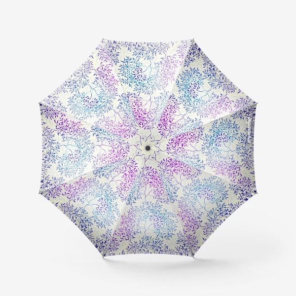 Зонт «Синие веточки»