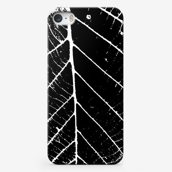 Чехол iPhone «Текстура лист»