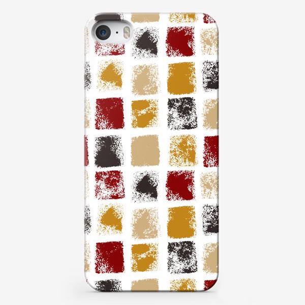 Чехол iPhone «Принт с отпечатками»
