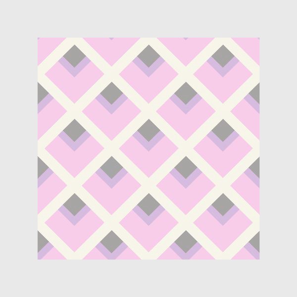 Скатерть «Розовая геометрия»