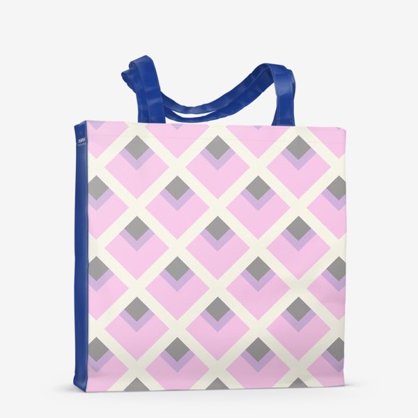 Сумка-шоппер «Розовая геометрия»