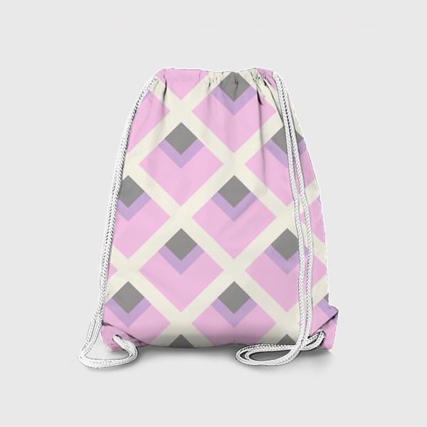 Рюкзак «Розовая геометрия»