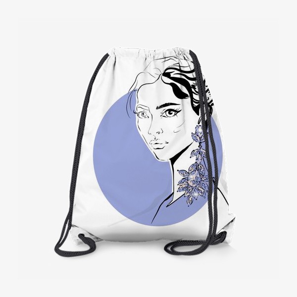 Рюкзак «Девушка в сережках»