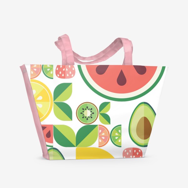 Пляжная сумка &laquo;Летние фрукты&raquo;