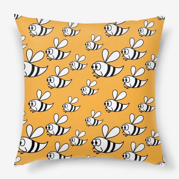 Подушка «Дикие пчелы»
