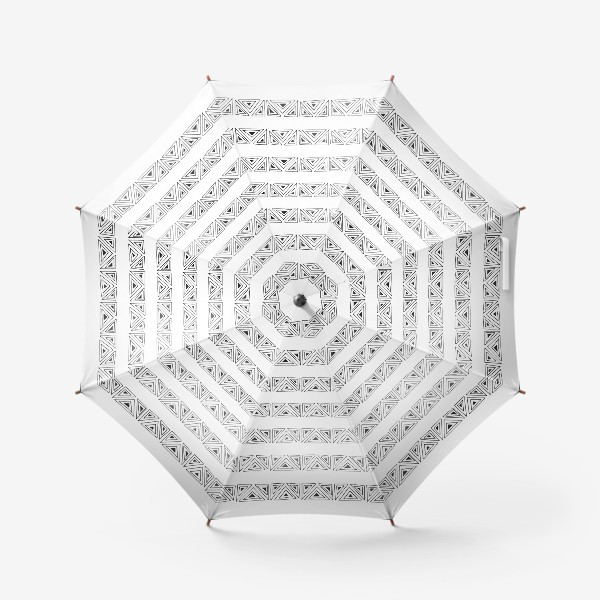 Зонт «Принт с абстрактными фигурами»
