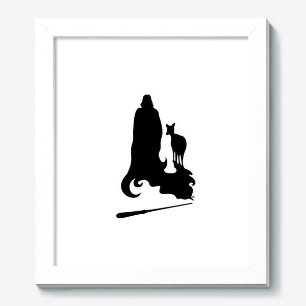Картина «Алан Рикман Северус Снейп и Лили»
