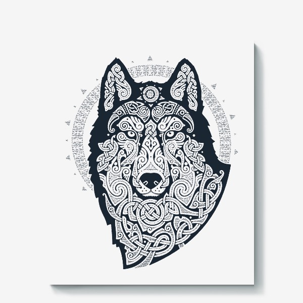 Холст &laquo;Северный Волк ( NORTHERN WOLF )&raquo;