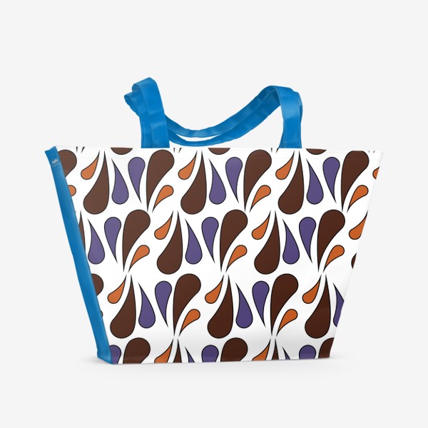 Пляжная сумка «Красивый узор»