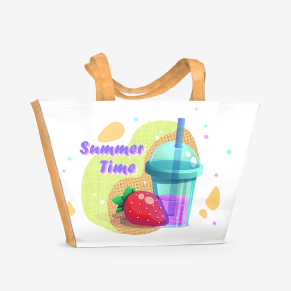 Пляжная сумка «Время лета»
