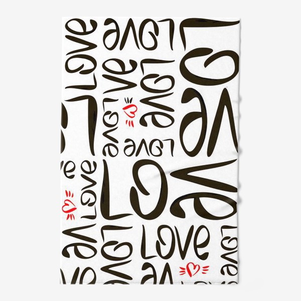 Полотенце «love»