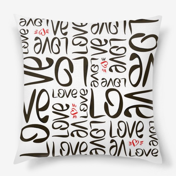 Подушка «love»