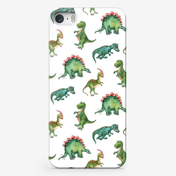 Чехол iPhone «Мир динозавров»