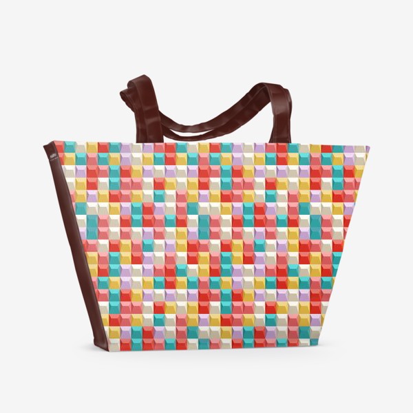 Пляжная сумка «Геометрический узор3»