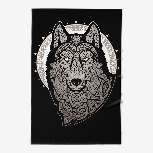 Полотенце «Северный Волк ( NORTHERN WOLF ) принт»