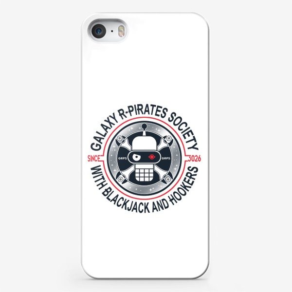 Чехол iPhone «Галактические Пираты Роботы ( GALAXY R-PIRATES )»