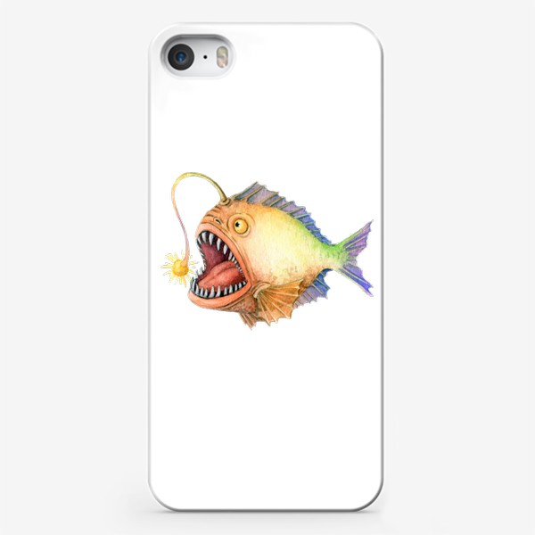 Чехол iPhone «Рыба удильщик»
