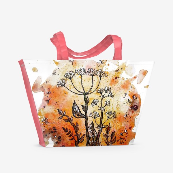 Пляжная сумка «Осеннее солнце»