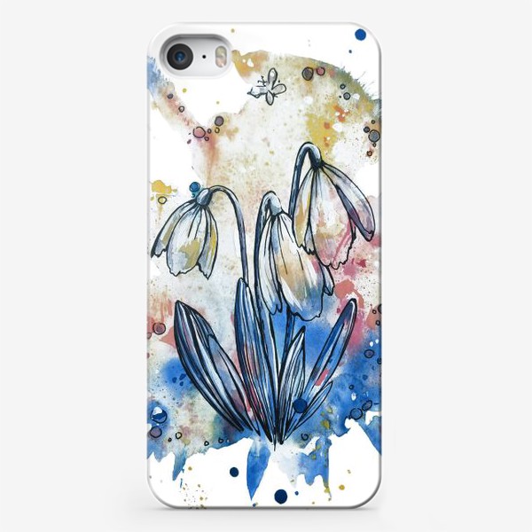 Чехол iPhone «весенние первоцветы»