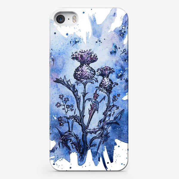 Чехол iPhone «Вечер сухоцветы»