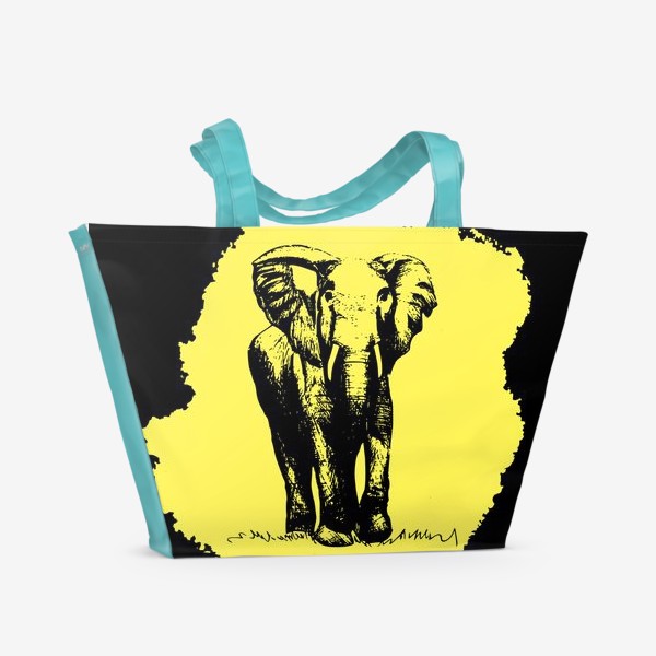 Пляжная сумка «Graphic Elephant»