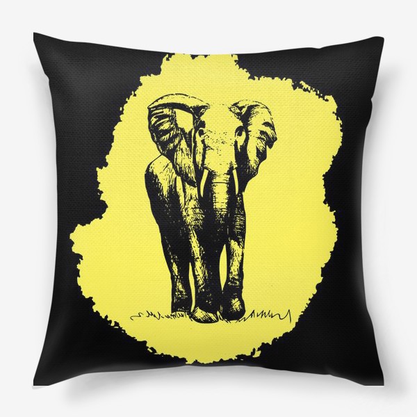 Подушка «Graphic Elephant»