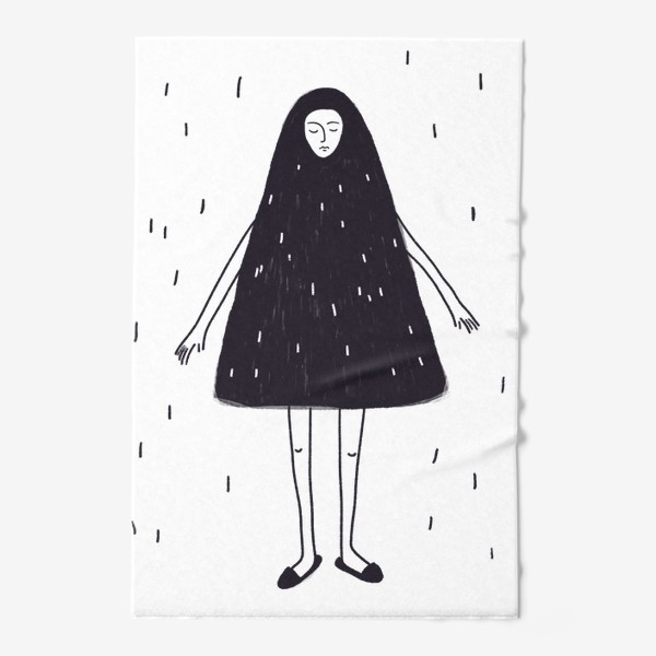 Полотенце «Дева в треугольном платье»