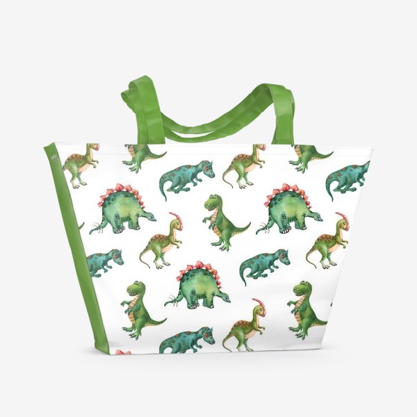 Пляжная сумка &laquo;Мир динозавров&raquo;