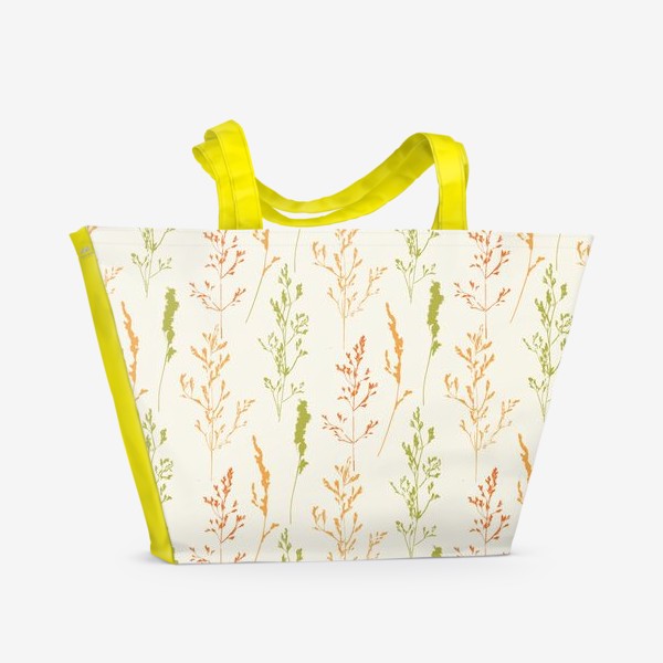 Пляжная сумка «Дикие травы»