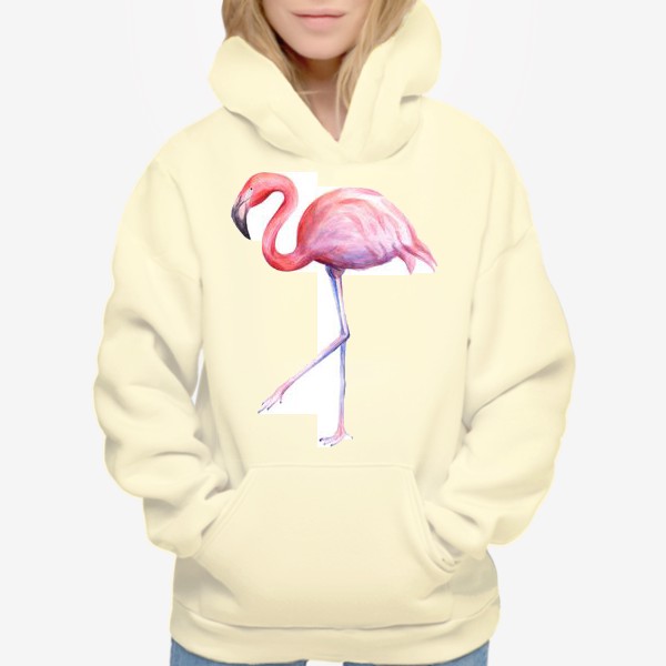 Худи «Розовый фламинго Flamingo»
